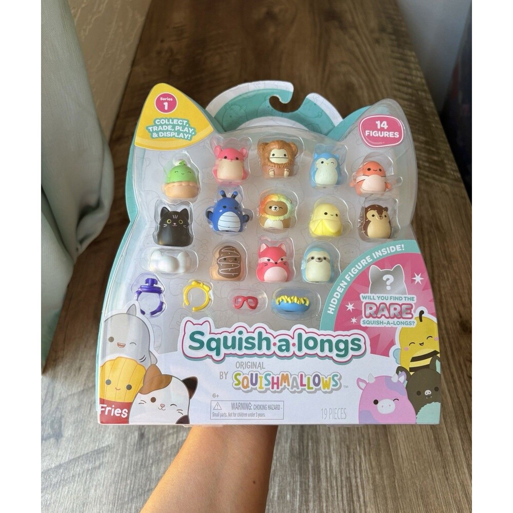Squishmallows Squish-a-longs Collect, Trade, Play & Display 14 Figures New